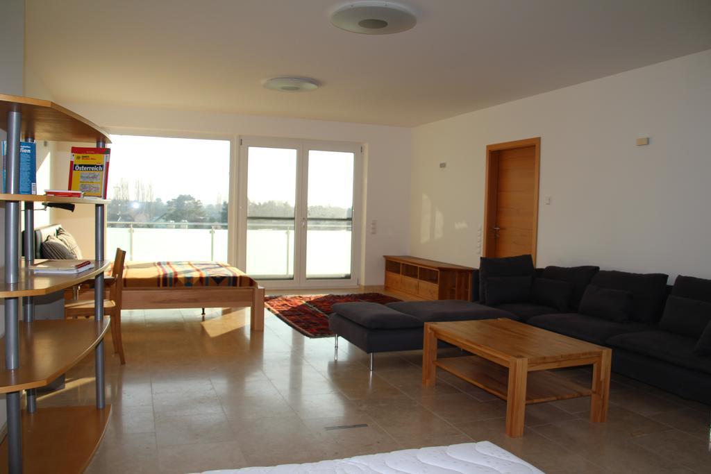 Danube Apartment With City View Viyana Oda fotoğraf